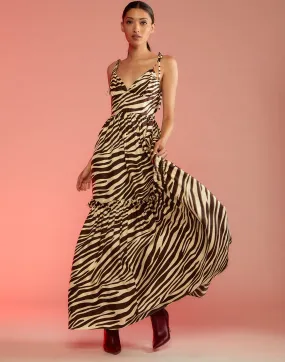 Wild Side Silk Dress