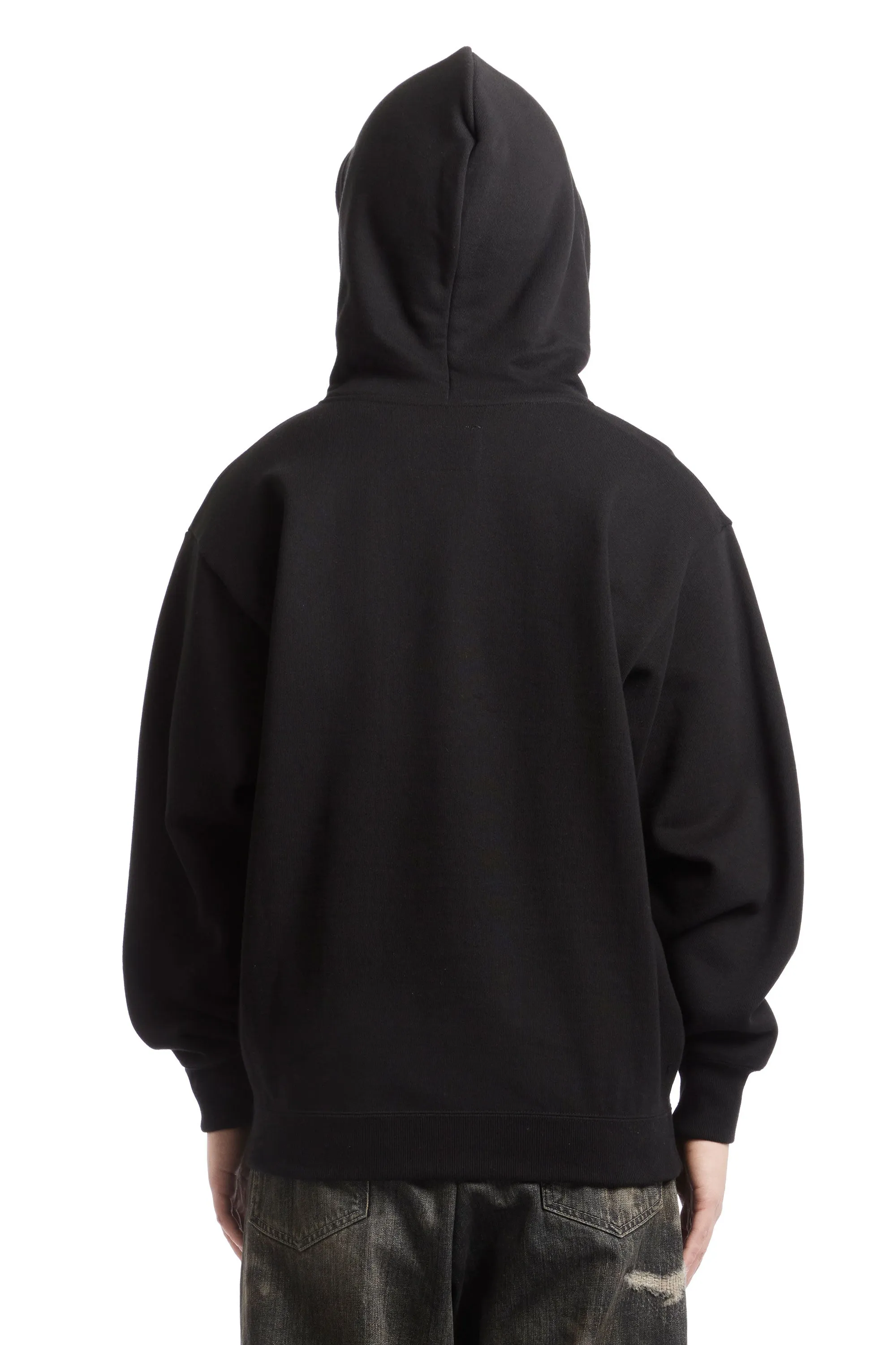 WTAPS - COLLEGE APPLIQUE HOODED SWEATER CUT & SEW 04 SS24