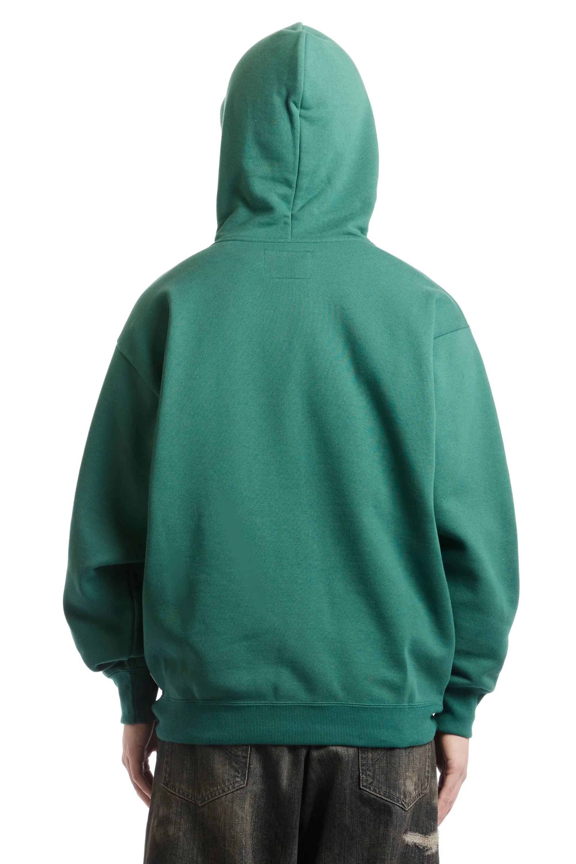 WTAPS - COLLEGE APPLIQUE HOODED SWEATER CUT & SEW 04 SS24